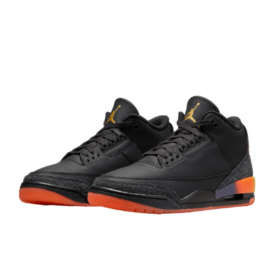Air Jordan 3 X J Balvin (Negras)